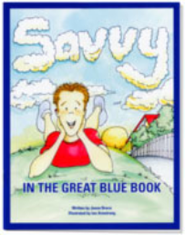 SAVVY IN THE GREAT BLUE BOOK