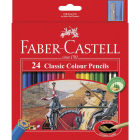 24 FABER CASTELL CLASSIC COLOUR PENCILS