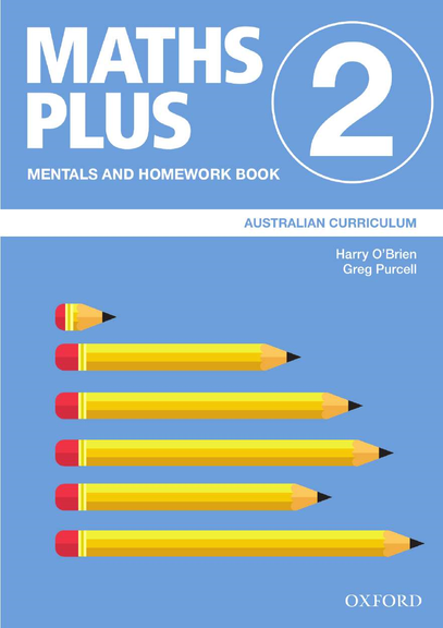 OXFORD MATHS PLUS AC EDITION MENTALS & HOMEWORK BOOK 2(2020)