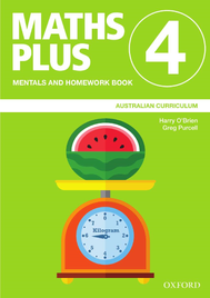 OXFORD MATHS PLUS AC EDITION MENTALS & HOMEWORK BOOK 4 (2020)