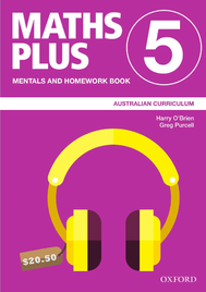 OXFORD MATHS PLUS AC EDITION MENTALS & HOMEWORK BOOK 5 (2020) 