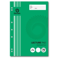 A4 LECTURE PAD 70 LEAF 140 PAGE 8MM
