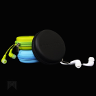 MCONNECTED AIRBUDS EARPHONES WITH MIC IN ZIPPERED POUCH