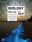 OXFORD BIOLOGY FOR VCE UNITS 3&4 STUDENT BOOK + OBOOK PRO
