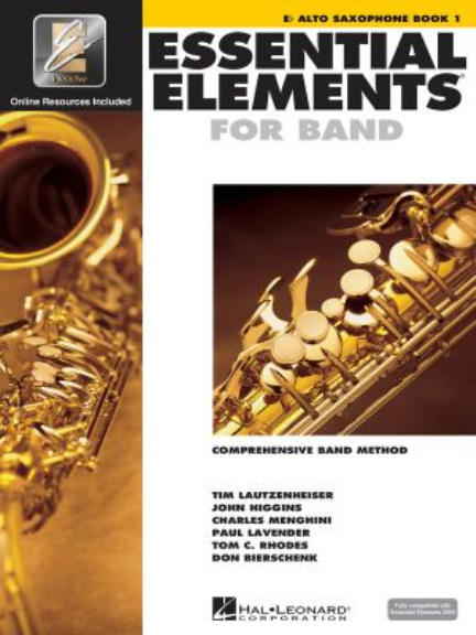 ESSENTIAL ELEMENTS FOR BAND: E ALTO SAXOPHONE BOOK 1