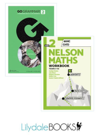 NELSON GO GRAMMAR & NELSON MATHS BOOK 2 WORKBOOK PACK