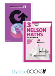 NELSON GO GRAMMAR & NELSON MATHS BOOK 3 WORKBOOK PACK