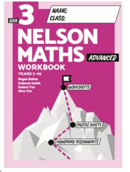 NELSON MATHS BOOK 3 ADVANCED STUDENT WORKBOOK
