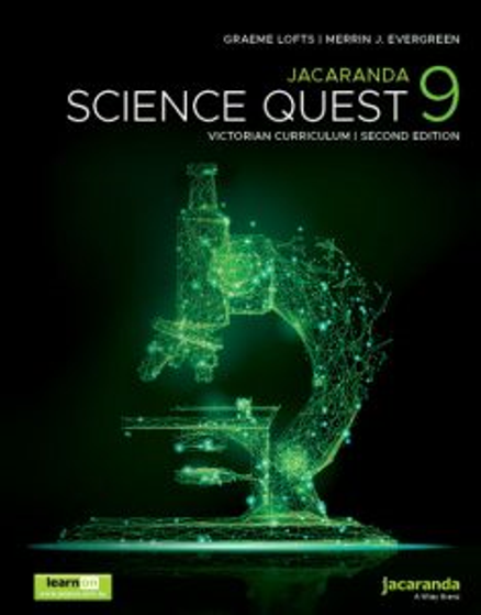 JACARANDA SCIENCE QUEST 9 FOR VICTORIAN CURRICULUM PRINT + LEARNON 2E