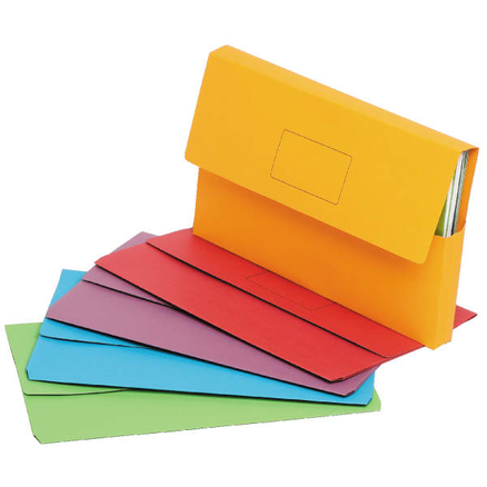 DOCUMENT WALLET FOOLSCAP SLIMPICK BUFF