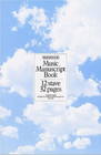 MUSIC MANUSCRIPT BOOK 12 STAVE 32 PAGE