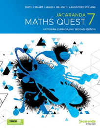 JACARANDA MATHS QUEST 7 VICTORIAN CURRICULUM PRINT & LEARNON 2E