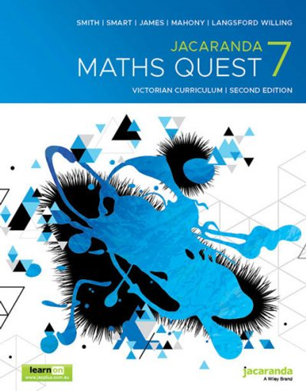 JACARANDA MATHS QUEST 7 VICTORIAN CURRICULUM PRINT & LEARNON 2E