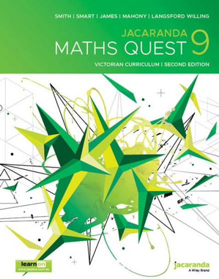 JACARANDA MATHS QUEST 9 VICTORIAN CURRICULUM PRINT & LEARNON 2E