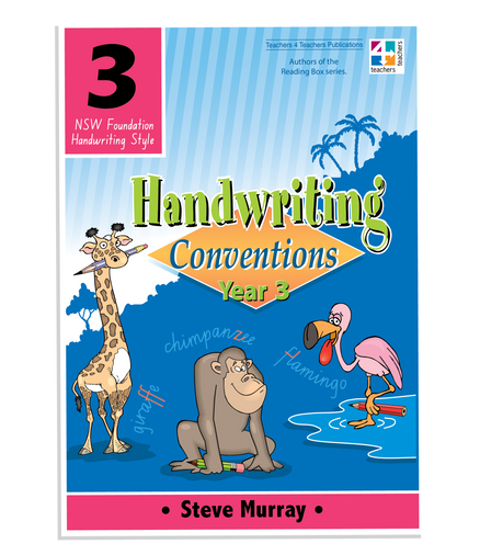 HANDWRITING CONVENTIONS NSW BOOK 3