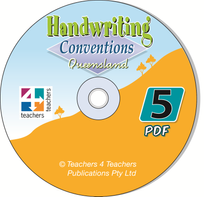 HANDWRITING CONVENTIONS QLD BOOK 5 CD-ROM