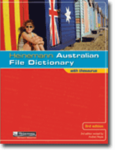 HEINEMANN AUSTRALIAN FILE DICTIONARY WITH THESAURUS