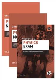 A+ PHYSICS VCE UNITS 3&4 SUCCESS PACK (Includes A+ Notes & Exam)