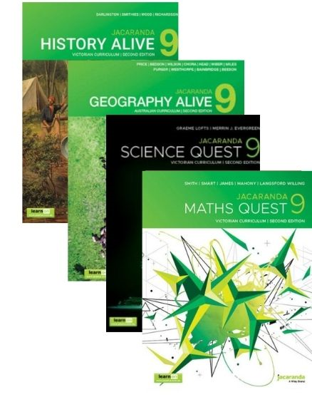 JACARANDA YEAR 9 VALUE BUNDLE VICTORIAN CURRICULUM