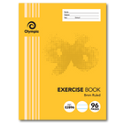 96 PAGE EXERCISE BOOK 225 x 175MM 8MM RULED