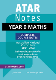 ATAR NOTES YEAR 9 MATHS COMPLETE COURSE NOTES