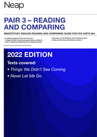 THINGS WE DIDN'T SEE COMING & NEVER LET ME GO NEAP ENGLISH READING AND COMPARING GUIDE PAIR 3