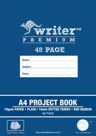 48 PAGE A4 PROJECT BOOK 14MM