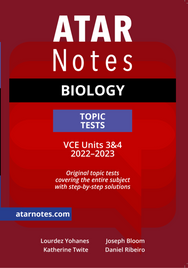 ATAR NOTES VCE BIOLOGY UNITS 3&4 TOPIC TESTS (2022-2023)