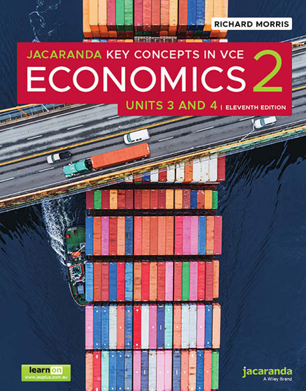 JACARANDA KEY CONCEPTS IN VCE ECONOMICS 2 UNITS 3&4 LEARNON + PRINT 11E