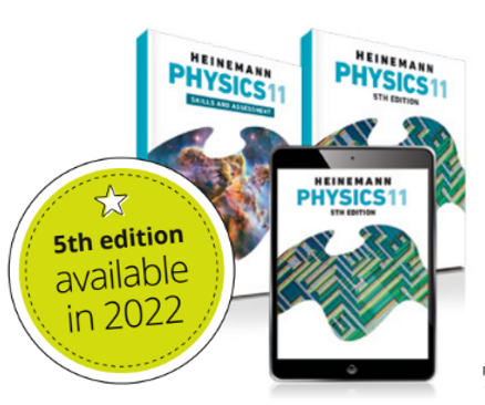 HEINEMANN PHYSICS 11 STUDENT BOOK + EBOOK WITH ONLINE ASSESSMENT & SKILLS WORKBOOK VALUE BUNDLE 5E