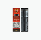 PENCIL PROGRESSO GRAPHITE SET OF 6 ASSORTED