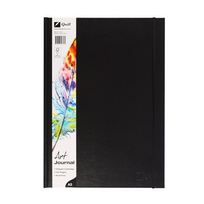 A3 QUILL ART JOURNAL DIARY 60 LEAF 125GSM WITH ELASTIC