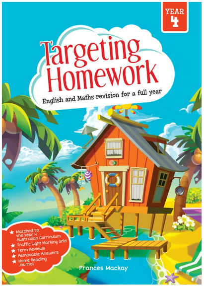 targeting homework activity book year 4