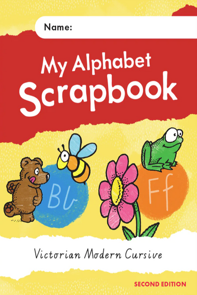 MY ALPHABET SCRAPBOOK FOR VICTORIA 2E