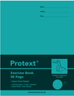 96 PAGE EXERCISE BOOK 225 x 175MM 8MM RULED POLYPROPYLENE COVER