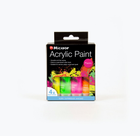 MICADOR ACRYLIC PAINT FLURO 30ML PACK