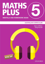 OXFORD MATHS PLUS AC EDITION MENTALS & HOMEWORK BOOK YEAR 5 (2023)