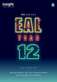 INSIGHT EAL FOR YEAR 12: VCE UNITS 3&4 STUDENT BOOK + EBOOK 3E