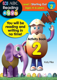 ABC READING EGGS LEVEL 1 STARTING OUT ACTIVITY BOOK 2 AGES 4-6