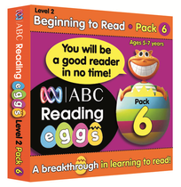 ABC READING EGGS LEVEL 2 BEGINNING TO READ BOOK PACK 6 AGES 5-7