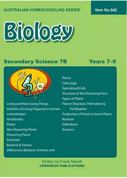 SECONDARY SCIENCE 7B  -  BIOLOGY