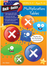 BLAKE'S BACK TO BASICS: MULTIPLICATION TABLES BOOK 2 YEARS 4-5