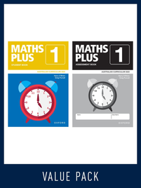 OXFORD MATHS PLUS AC EDITION MENTALS & HOMEWORK BOOK 1 VALUE PACK (2023)