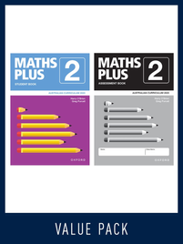 OXFORD MATHS PLUS AC EDITION MENTALS & HOMEWORK BOOK 2 VALUE PACK (2023)