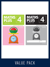 OXFORD MATHS PLUS AC EDITION MENTALS & HOMEWORK BOOK 4 VALUE PACK (2023)