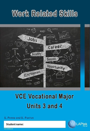 WORK RELATED SKILLS VCE VOCATIONAL MAJOR UNITS 3&4 WORKBOOK (PENNA)