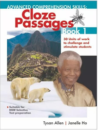 ADVANCED COMPREHENSION SKILLS: CLOZE PASSAGES BOOK 1