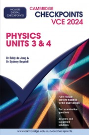 CAMBRIDGE CHECKPOINTS VCE PHYSICS UNITS 3&4 2024 + QUIZ ME MORE