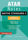 ATAR NOTES HSC: MATHEMATICS STANDARD 2 YEAR 12 NOTES (2022-2024)