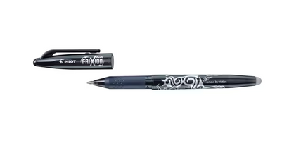 FRIXION BALL GEL PEN ERASABLE 0.7MM BLACK